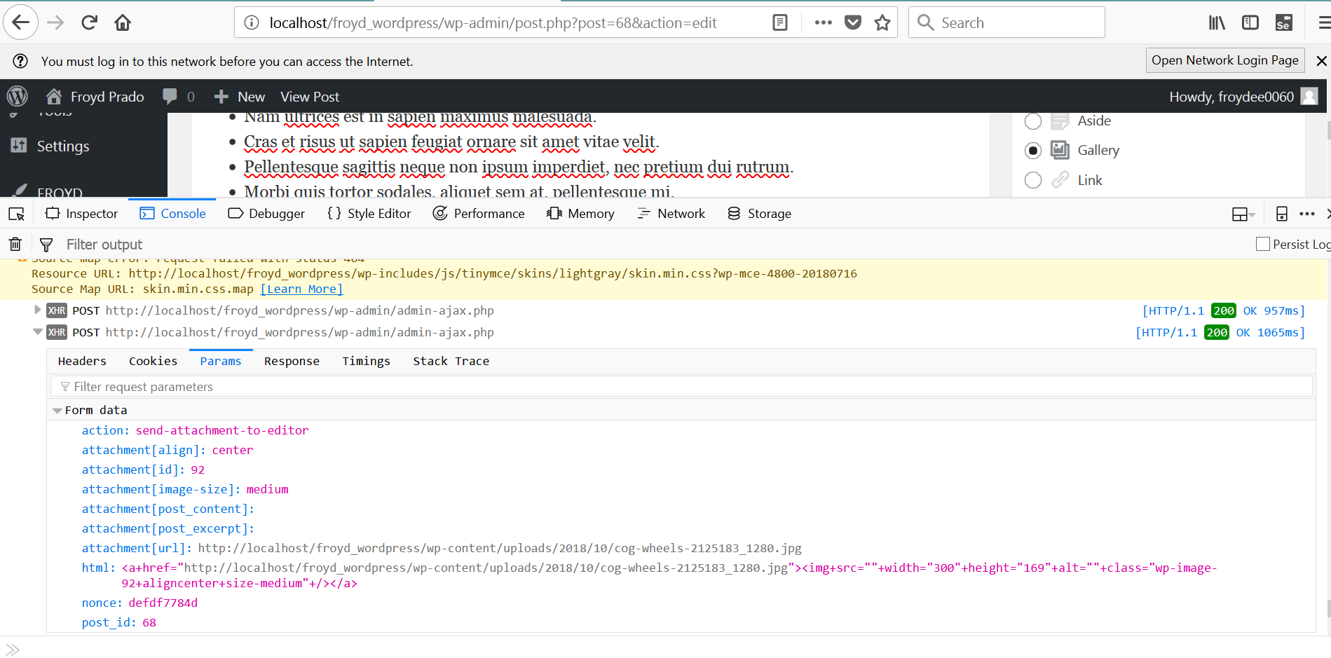 Opening list view helps you navigate nested blocks. Wordpress Adding Image Into Post Not Working Stack Overflow