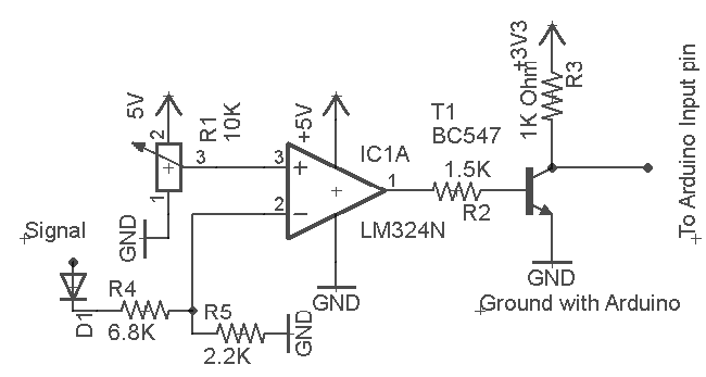 3 3v Digital Signal As Input To Arduino Mega 2560