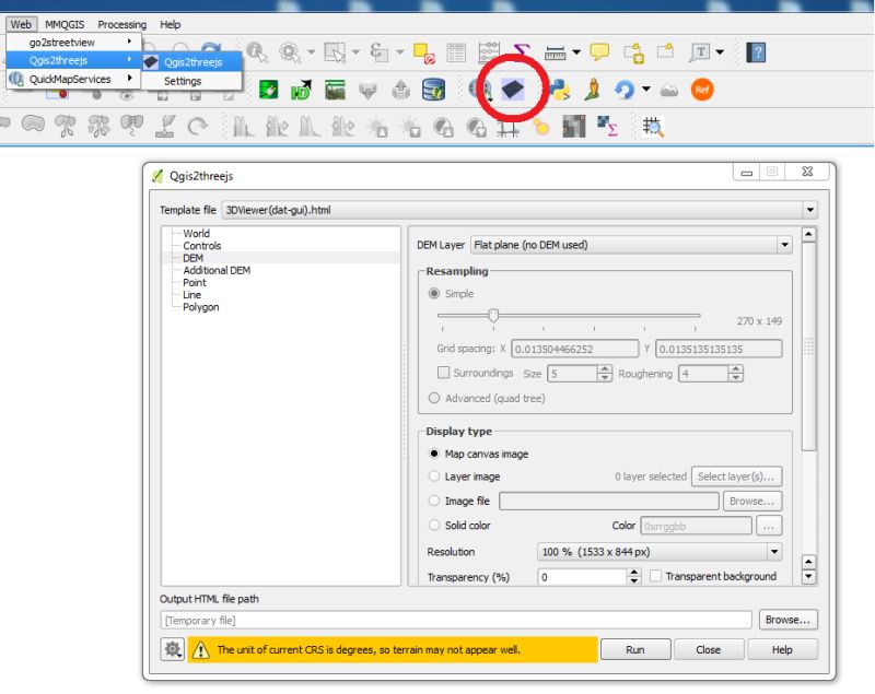Qgis2threejs Plugin And 3d Maps Geographic Information Systems Stack - Sunset Patterns - Ultra HD Desktop Collection
