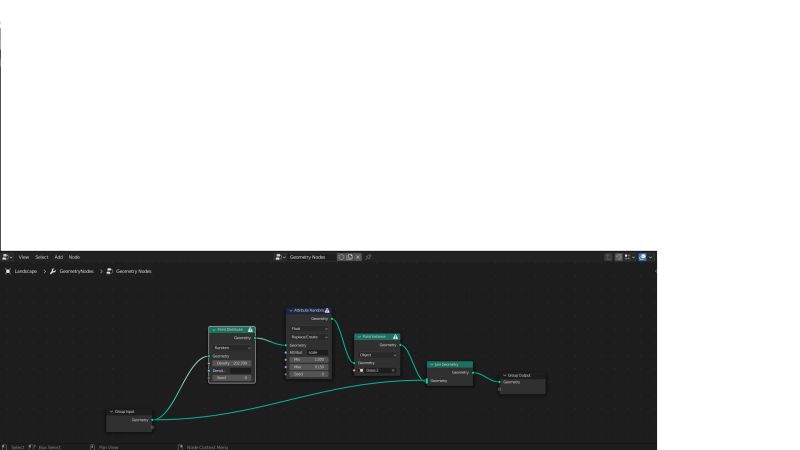 Geometry Nodes Point Distribute Blender Stack Exchange - Premium City Illustration Gallery - Retina