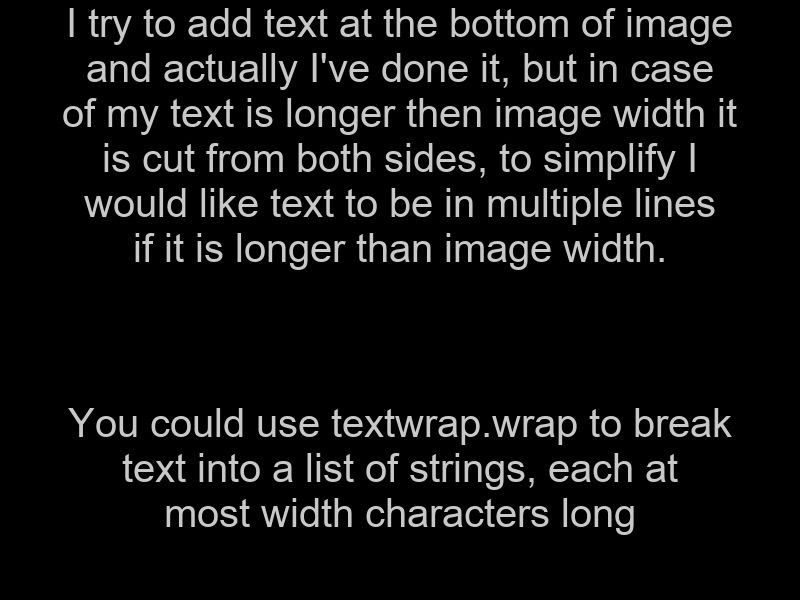 Python Draw Bold Italic Text With Pil Stack Overflow - Amazing Mountain Wallpaper - HD