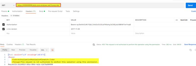 Azure Authorization Permission Mismatched Error In Postman Stack - Premium Abstract Background Gallery - Ultra HD