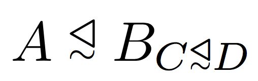 Symbols Notation For Proper Normal Subgroup Tex Latex Stack Exchange - High Quality Light Wallpaper - Full HD