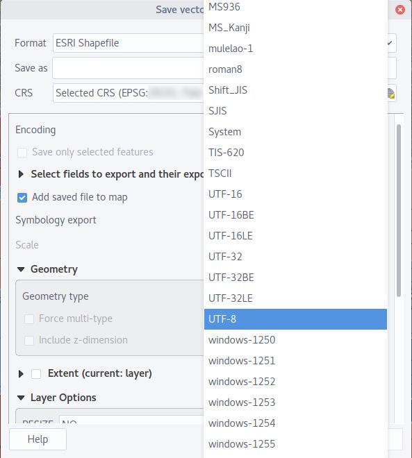 Qgis Change Shapefile Data Source Encoding Geographic Information - Download Incredible Landscape Illustration | Full HD