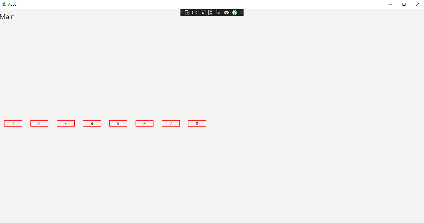 How to get an horizontal oriented listview to stretch horizontally?