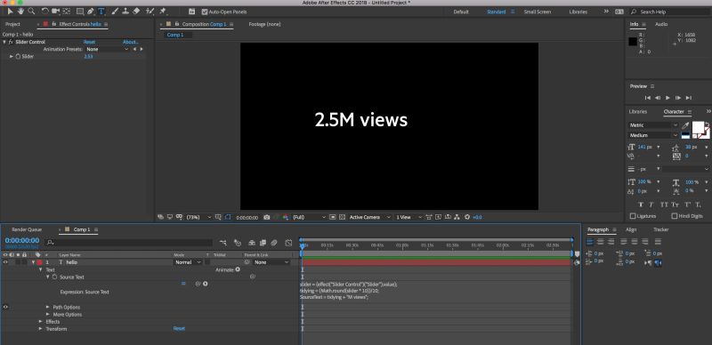After Effects Custom Counter Expression Graphic Design Stack Exchange - Amazing High Resolution Mountain Images | Free Download