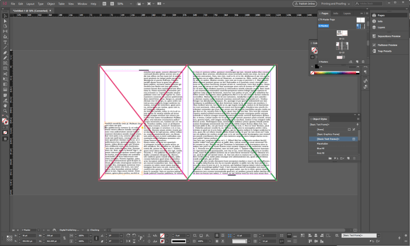 Indesign Re Link Text Frames To Master Page Graphic Design Stack - Premium Nature Image Gallery - HD
