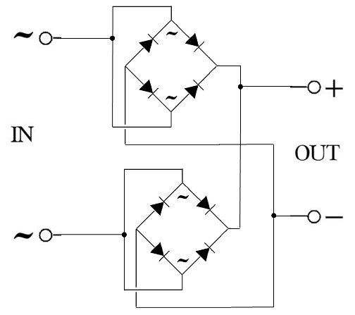 Power Supply Protecting Diode Bridge From Higher Current