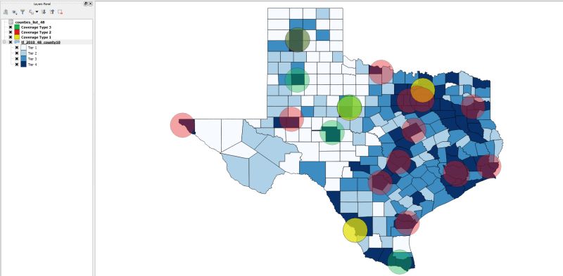 Calculating Area Of Overlap Between Two Polygons In Separate Layers - High Quality Colorful Pattern - Mobile