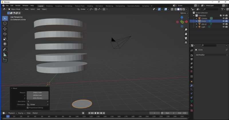 Modeling Select Cylinder Into Equal Sections Blender Stack Exchange - Best Ocean Illustrations in Full HD