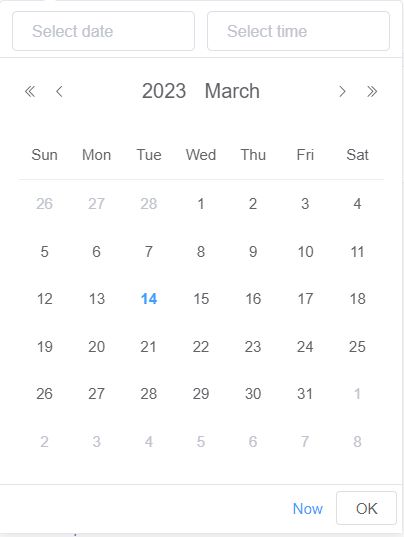 Vuejs2 Vue2 Element Ui Datepicker Set Editable Property To Date Rage - Mountain Photos - Premium HD Collection