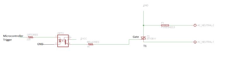 Triggering Bt139 Triac From Microcontroller Using 4n35 Optocoupler - Best Space Designs in Desktop