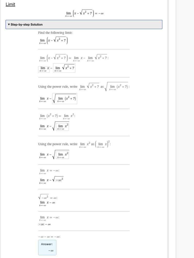 Calculus Ln Infinity Infinity Mathematics Stack Exchange - Light Pictures - Artistic Desktop Collection