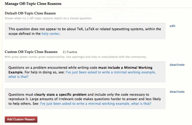 Please Add More Off Topic Close Reasons Tex Latex Meta Stack Exchange - Classic Mobile Ocean Wallpapers | Free Download