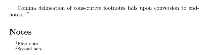 Footnotes Comma Delineation Of Consecutive Endnotes Tex Latex Stack Exchange - Gorgeous 4K Ocean Patterns | Free Download