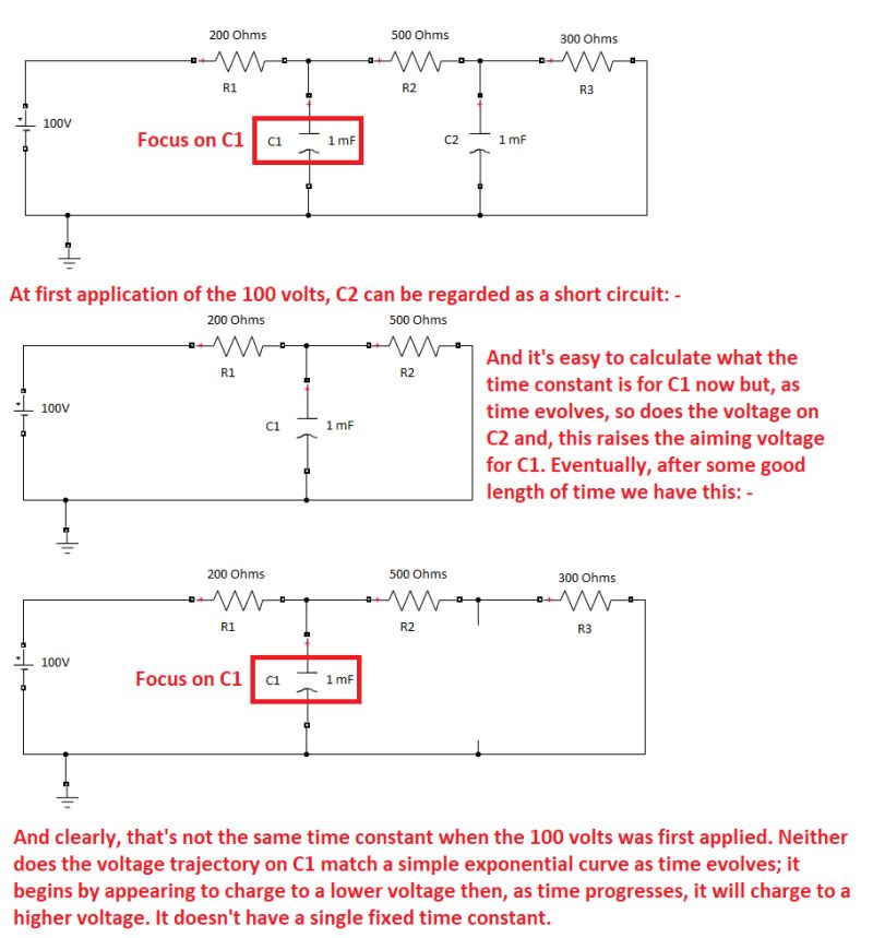 Analysis Rc Circuit With Multiple Capacitors Electrical Engineering - Nature Illustration Collection - Full HD Quality