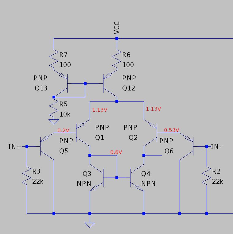 Transistors Bjt Differential Pair Electrical Engineering Stack Exchange - Premium Dark Wallpaper Gallery - High Resolution