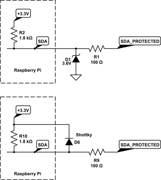 Microcontroller I2c Lines Coupled Electrical Engineering Stack Exchange - Premium City Illustration Gallery - Full HD