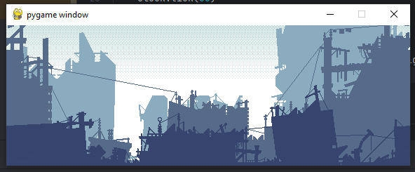 Moving to the left with the same layer speed