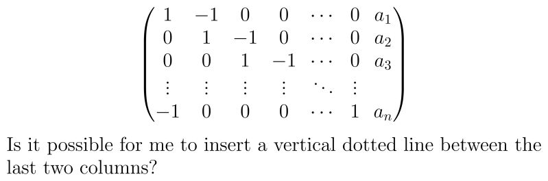 Matrices Draw Augmented Matrix In Tikz Tex Latex Stack Exchange - Ultra HD Mobile City Images | Free Download