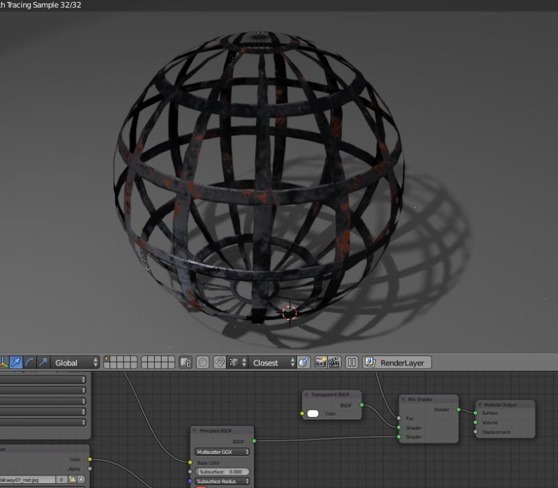 Texturing How To Make Metal Mesh Using Pbr Texture Blender Stack Exchange - Premium Sunset Illustration Gallery - Desktop