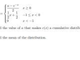 Probability How To Calculate Pdf Given Cdf And Related Problems