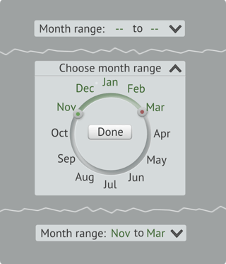Website Design What Control To Use To Select Multiple Months User - Modern Retina Vintage Photos | Free Download