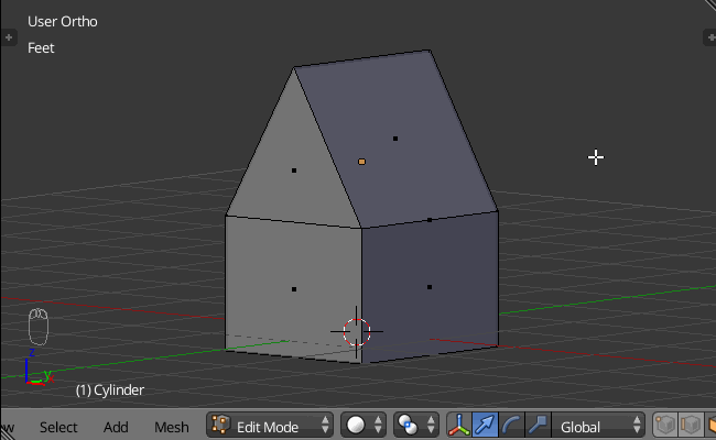 Modeling Extrude Edge Along Roof Angle Blender Stack Exchange - Professional Mountain Picture - Ultra HD