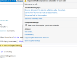 C Stringbuilder Value Cannot Be Null Asp Net Mvc4 Stack Overflow