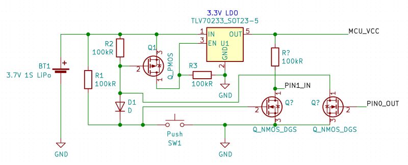 Simple Soft Power Latching Circuit For A Microcontroller Electrical - Download High Quality Light Illustration | High Resolution