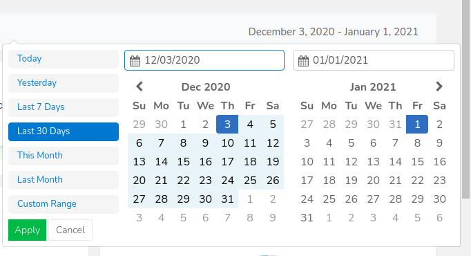 How To Check Date Is Change In Date Range Picker 