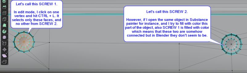 Mesh Unlinking Vertices Edges Faces In Blender Blender Stack Exchange - Nature Illustration Collection - 4K Quality