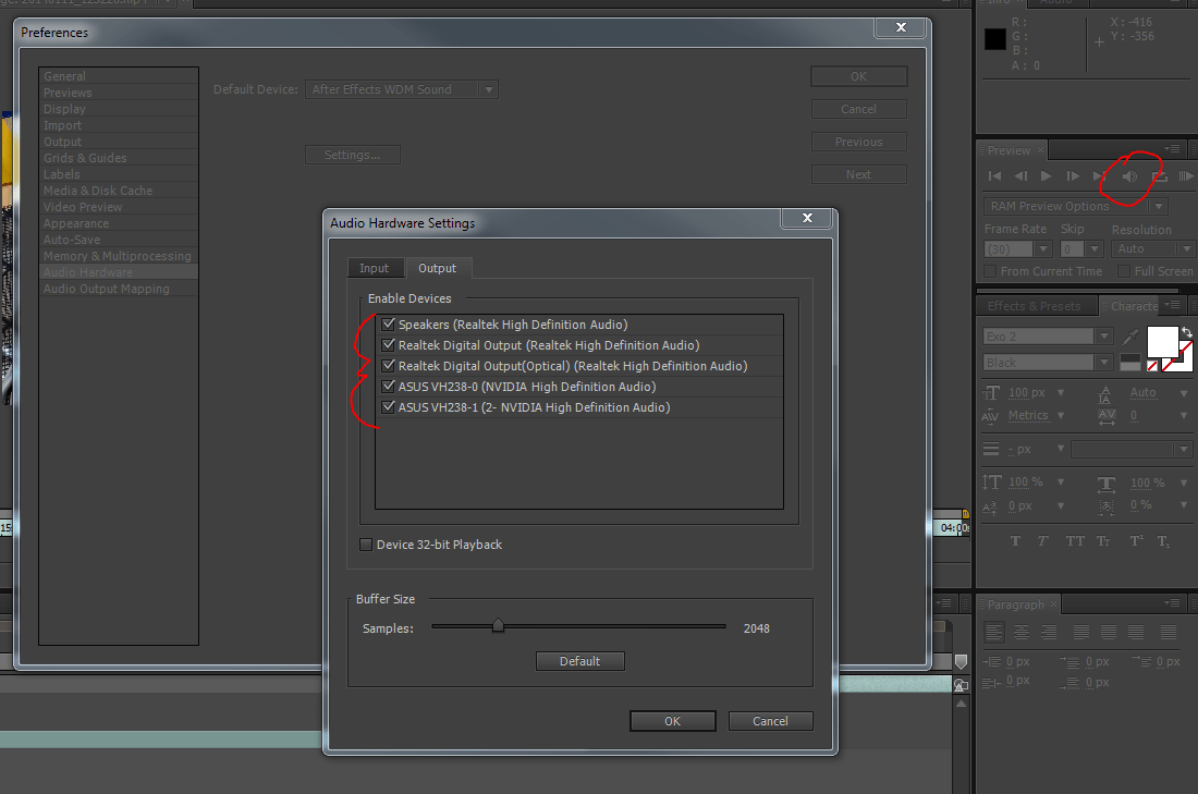 After effects