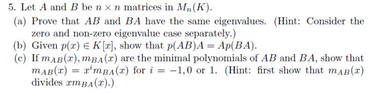 Lecture 97 Linear Algebra Finding Minimal Polynomials Of Block - Modern City Photo - Retina