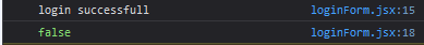 my console output