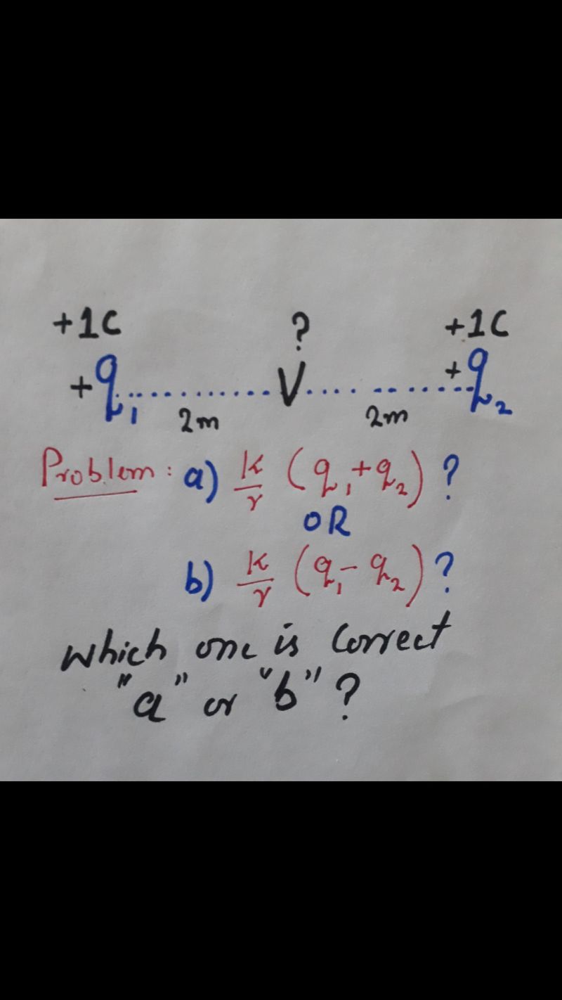 Electrostatics And Two Electric Charges Physics Stack Exchange - Gradient Illustration Collection - 8K Quality