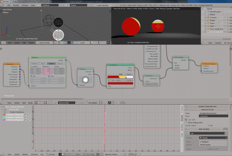 Light How To Drive The Normal Node With An Empty Blender Stack - Amazing Nature Background - Retina