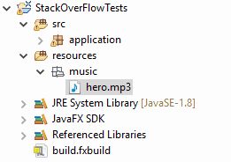 Java Trying Play Audio File With Javafx Stack Overflow - 4K Landscape Pictures for Desktop