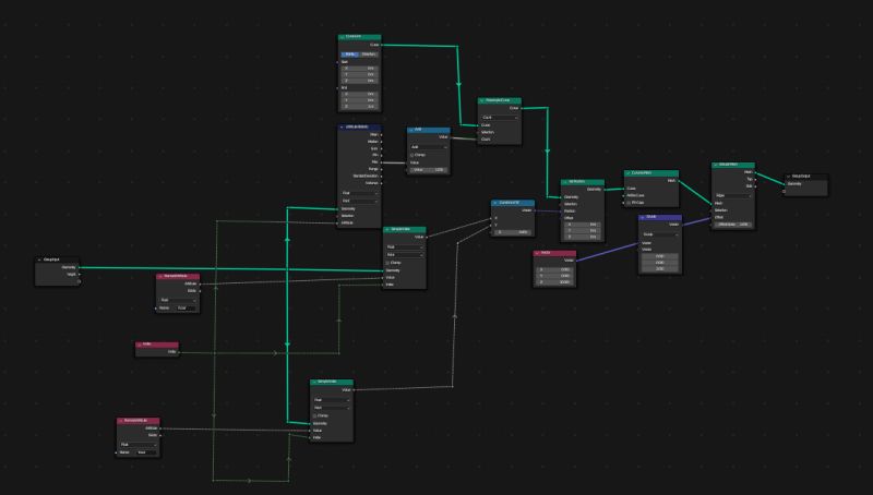 Geometry Node Angled Line Creation Blender Stack Exchange - Download Gorgeous Dark Art | Retina