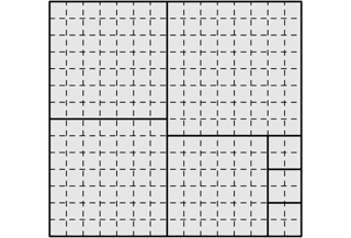 Tiling a 14 by 15 rectangle