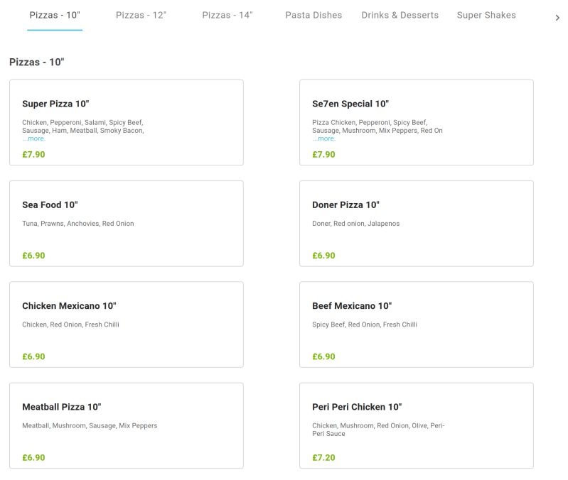 Android How To Implement Scroll Function Like Uber Eats Food Menu - High Quality Light Illustration - Mobile