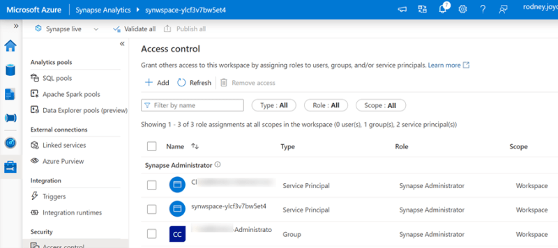 Microsoft Azure Synapse Deployed Into Managed Resource Group Cannot - Best Nature Arts in Mobile