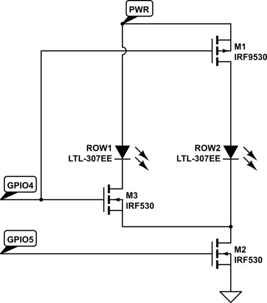 Alternating Leds Through N Mosfets Electrical Engineering Stack Exchange - Best Colorful Images in 8K