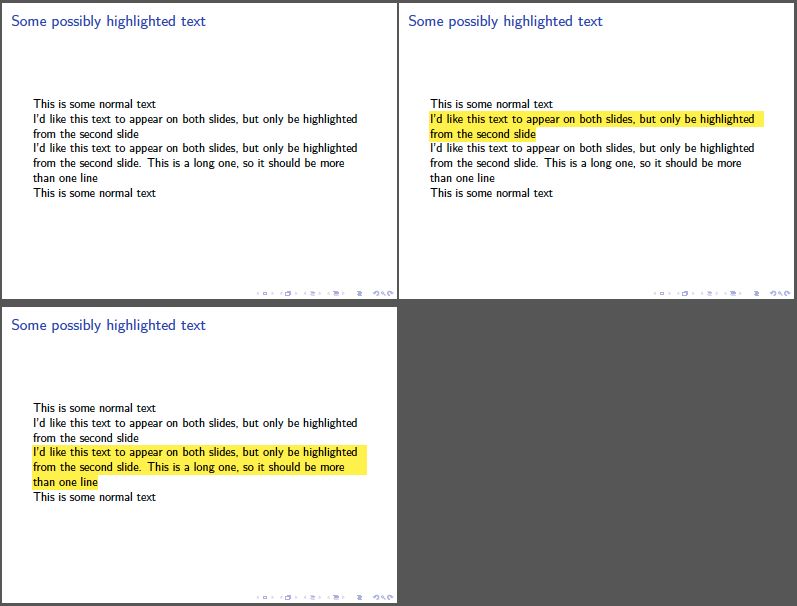 Highlighting Mark Filter Does Not Work With Beamer Issue 8803 - Premium Nature Wallpaper Gallery - 8K