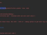 Flutter I Am Seeing This Error Execution Failed For Task App