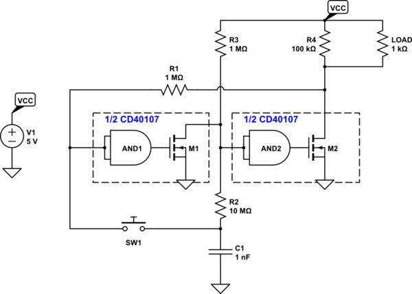 Mosfet Soft Latching Power Switch Electrical Engineering Stack Exchange - HD Light Patterns for Desktop