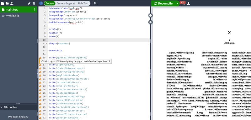 Cross Referencing Latex Code Does Not Compile Apa7 Reference List - Retina Sunset Pictures for Desktop