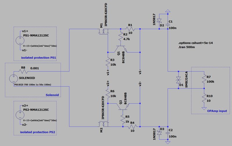 Amplifier Input Protection Electrical Engineering Stack Exchange - HD Space Wallpapers for Desktop