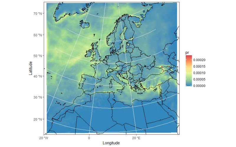 R How To Properly Plot Projected Gridded Data In Ggplot2 Stack - Perfect Mountain Wallpaper - 8K