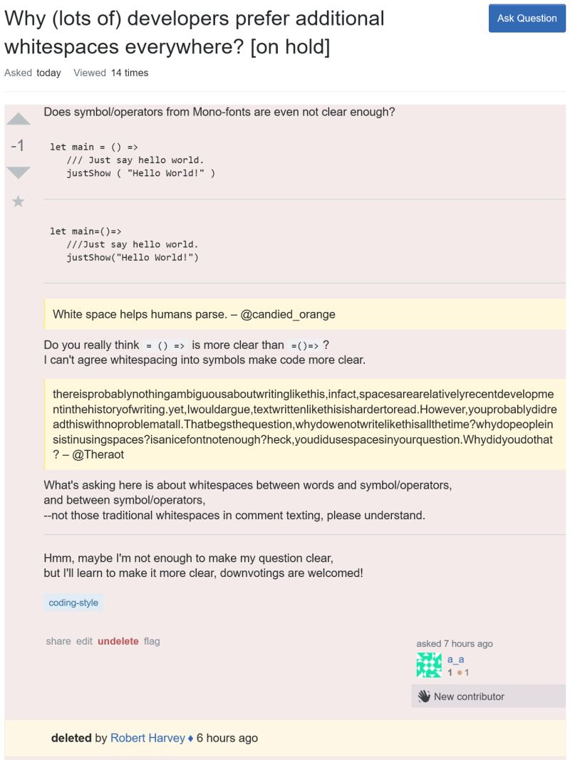 Bug With Horizontal Scrolling Software Engineering Meta Stack Exchange - Premium Dark Wallpaper Gallery - Full HD